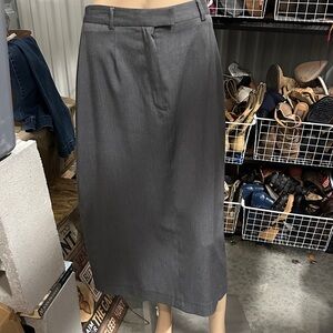 Willi Smith Gray Pencil Skirt